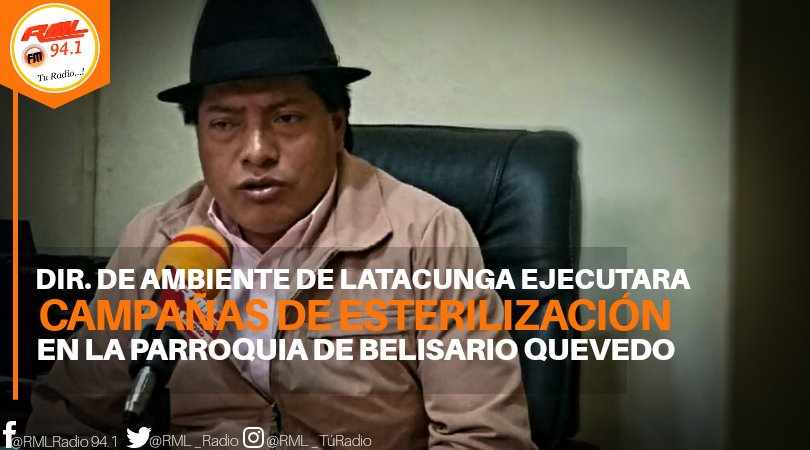 RML_Radio's tweet photo. #CampañasDeEsterilización | La direccción de medio Ambiente del GAD Municipal del cantón Latacunga da a conocer, varios aspectos de servicio que se lleva a cabo, entre estos tenemos la esterilización a las mascotas, total mente gratuito.
#RML_Informa
#LatacungaViveElBicentenario https://t.co/L3FWyp84oH