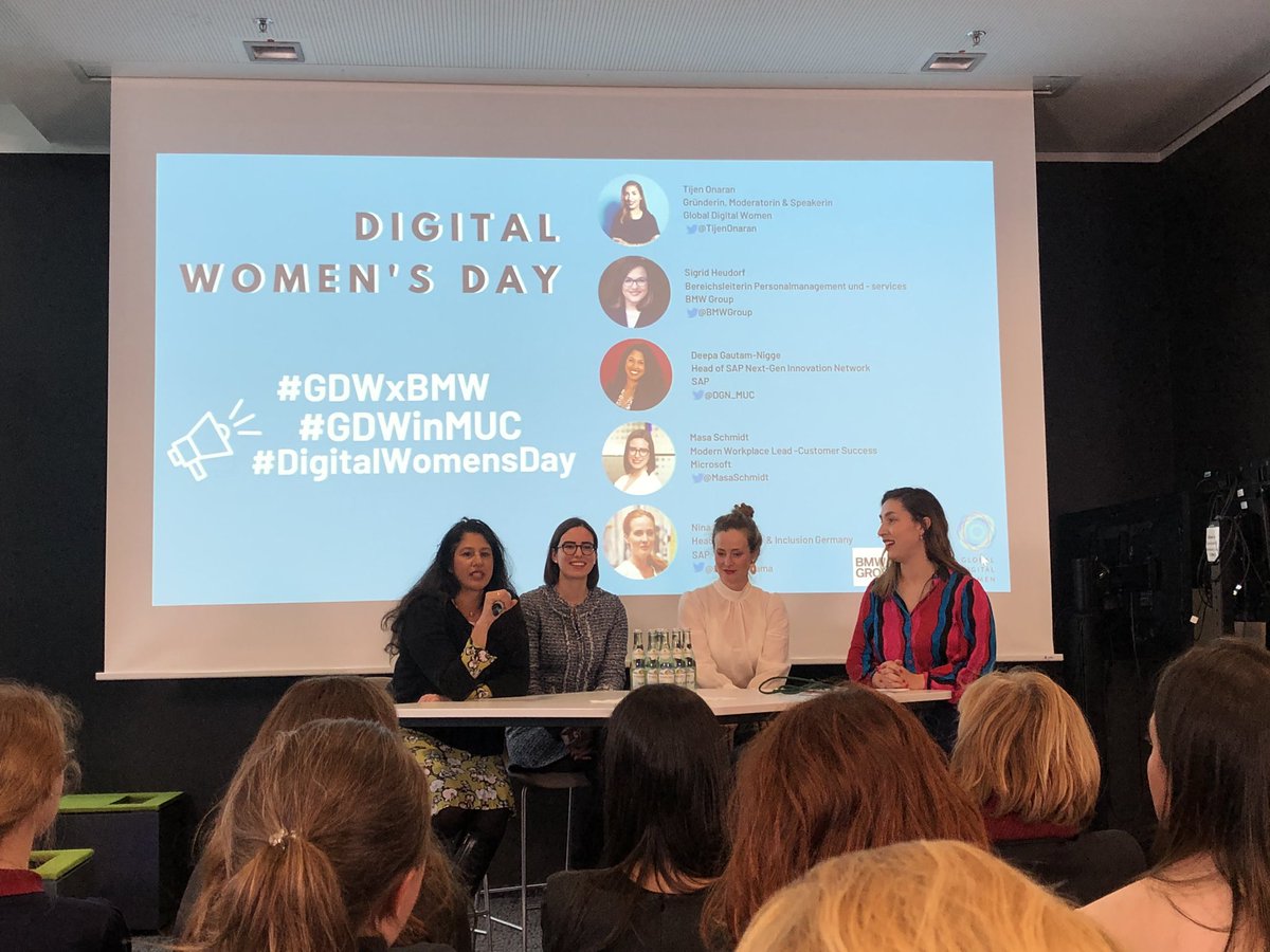 Long time, no tweet. Best reason to start again is the #DigitalWomensDay :) thanks for the insights and inspiration, <a href="/gd_women/">Global Digital Women</a> 
#GDWxBMW #GDWinMUC