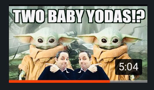 EnterHacker's tweet photo. I don’t know @KinelRyan very well but I doubt he’d like TWO baby Yodas floating around. https://t.co/5yz5RgKu8U 👈 @bladezone2019 @Ruth64933323 @network_echo @dinosaur8000 @tbdeinc @TheBuddyLord @bezerker99 @aduder999 @THERANT66951230 @wars_everything https://t.co/6hFeRgumnz