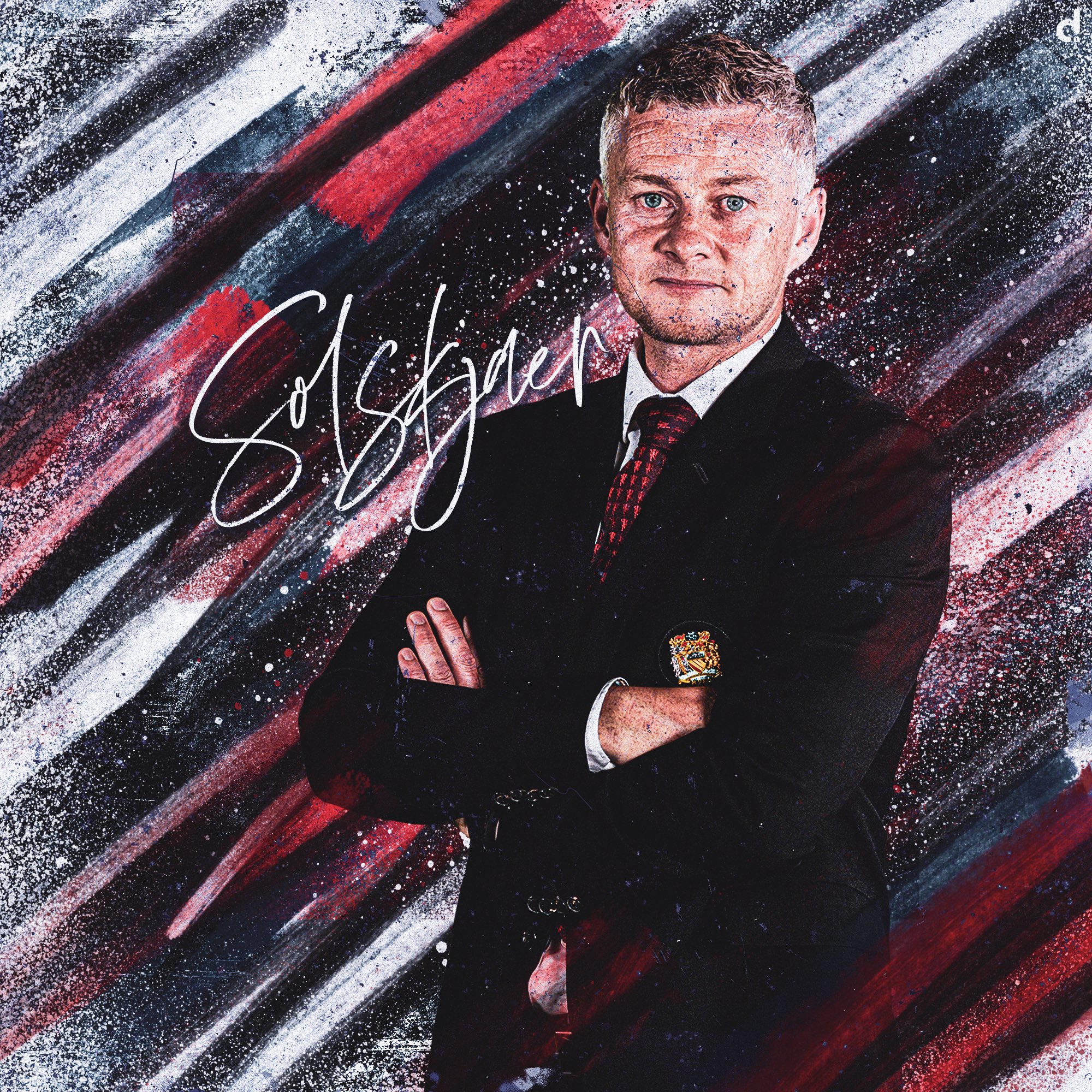 My Manager. 
Happy Birthday Ole Gunnar Solskjaer    