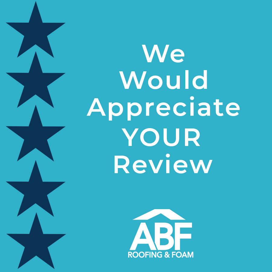 If you have had a positive experience with ABF Roofing &amp; Foam, we would appreciate you taking the time to give us a review! g.page/ABFRoofingLubb…