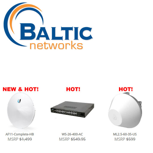 BalticNetworks's tweet image. Ubiquiti AF-11, Netonix and IgniteNet have arrived

bit.ly/3a8fTgu
#BalticNetworks #Netonix #IgniteNet #UBNT #Ubiquiti