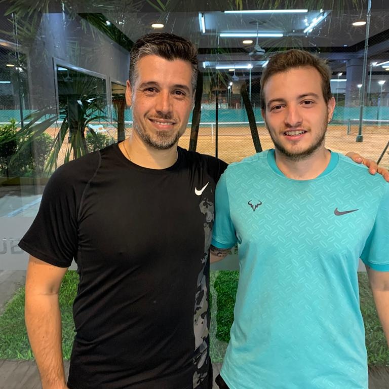 TenisTournament's tweet photo. Linda y cambiante semifinal entre dos protagonistas de la categoría #principiantes .
Anoche #JoanTregierman venció a #LucasMartinez en tres set por 6/0 1/6 11/6. https://t.co/DJ19Z8KURH