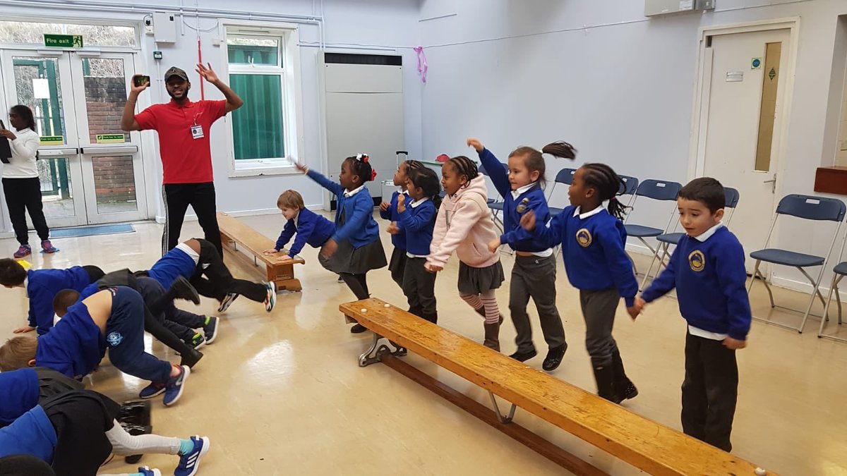 FerryLaneN17's tweet photo. We’d like to thank olympic athlete @Kristian_Thomas for visiting Ferry Lane and leading sports activities for all pupils. Our children were sponsored to take part in the event and managed to raise over £500 for PE equipment for our school! What an incredible achievement! https://t.co/9EOOiBrrrP