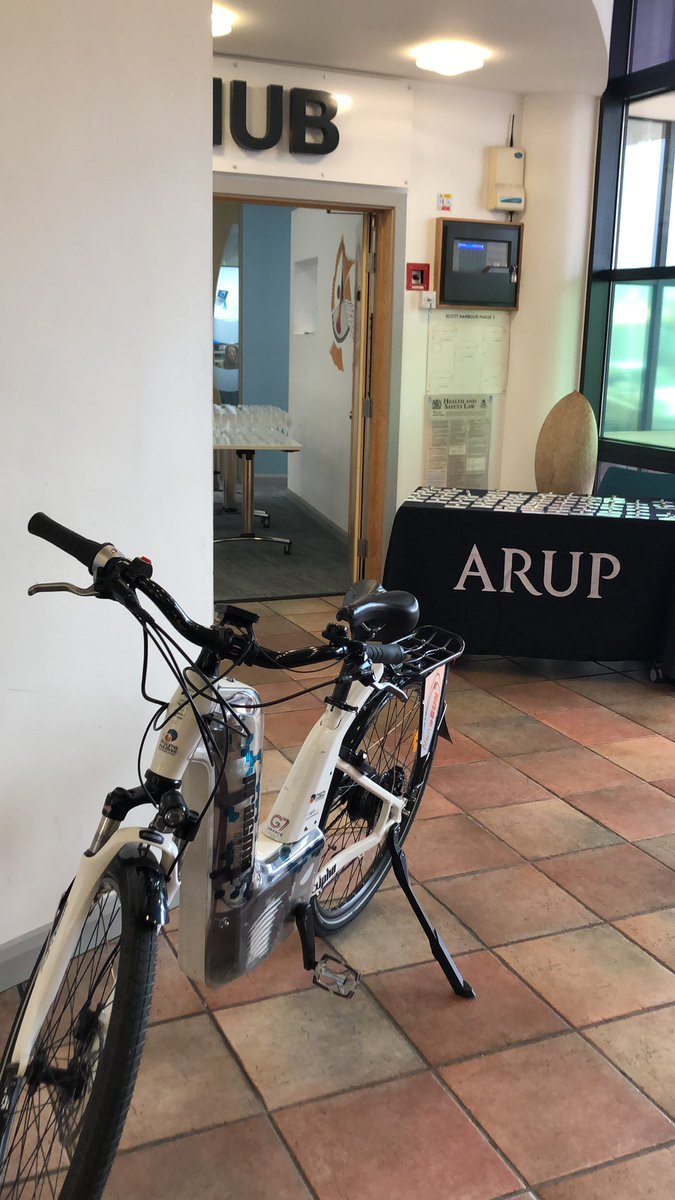 EnergyHelen's tweet photo. Getting ready for the big launch #HyCymru #ArupCardiff https://t.co/DpuhWR6GaP