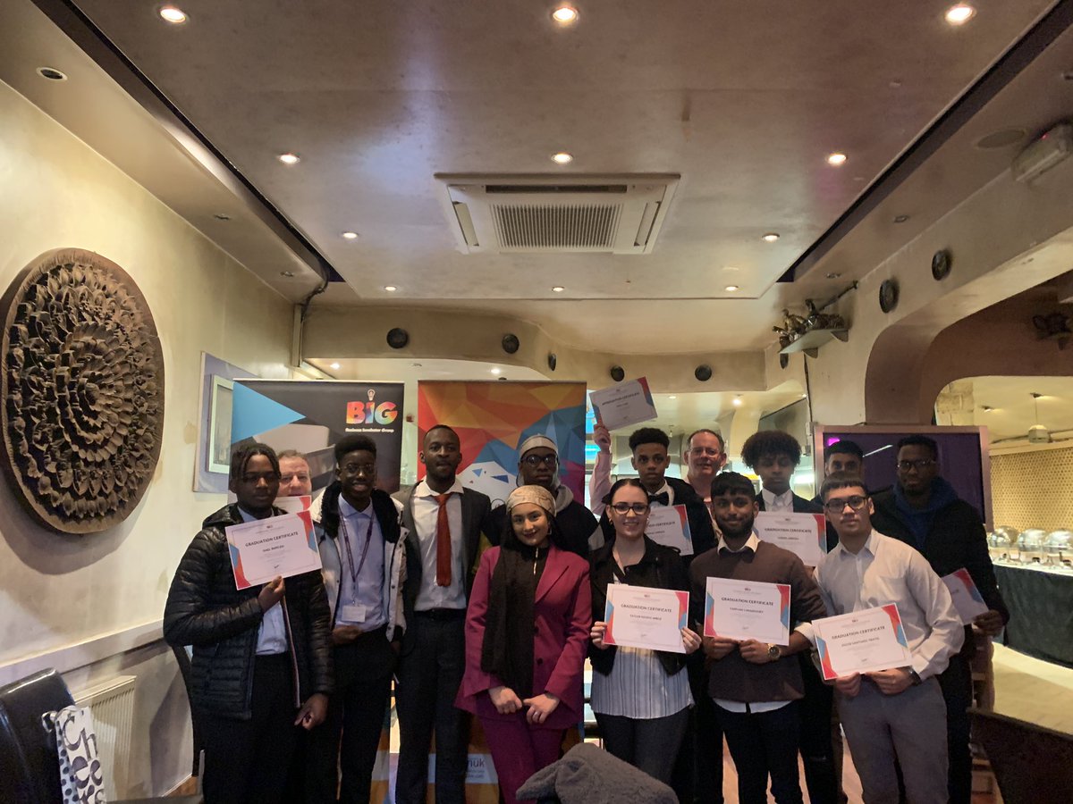 ericbishyika's tweet image. Great launch today for @Businessincugrp’s 3rd cohort as part of the BIG Startup programme and to celebrate Cohort 2’s success! Many thanks to all our guests @Youth_Mayor @oldhament_trust &amp;amp; our host Cafe Lahore! #BIGMOOD