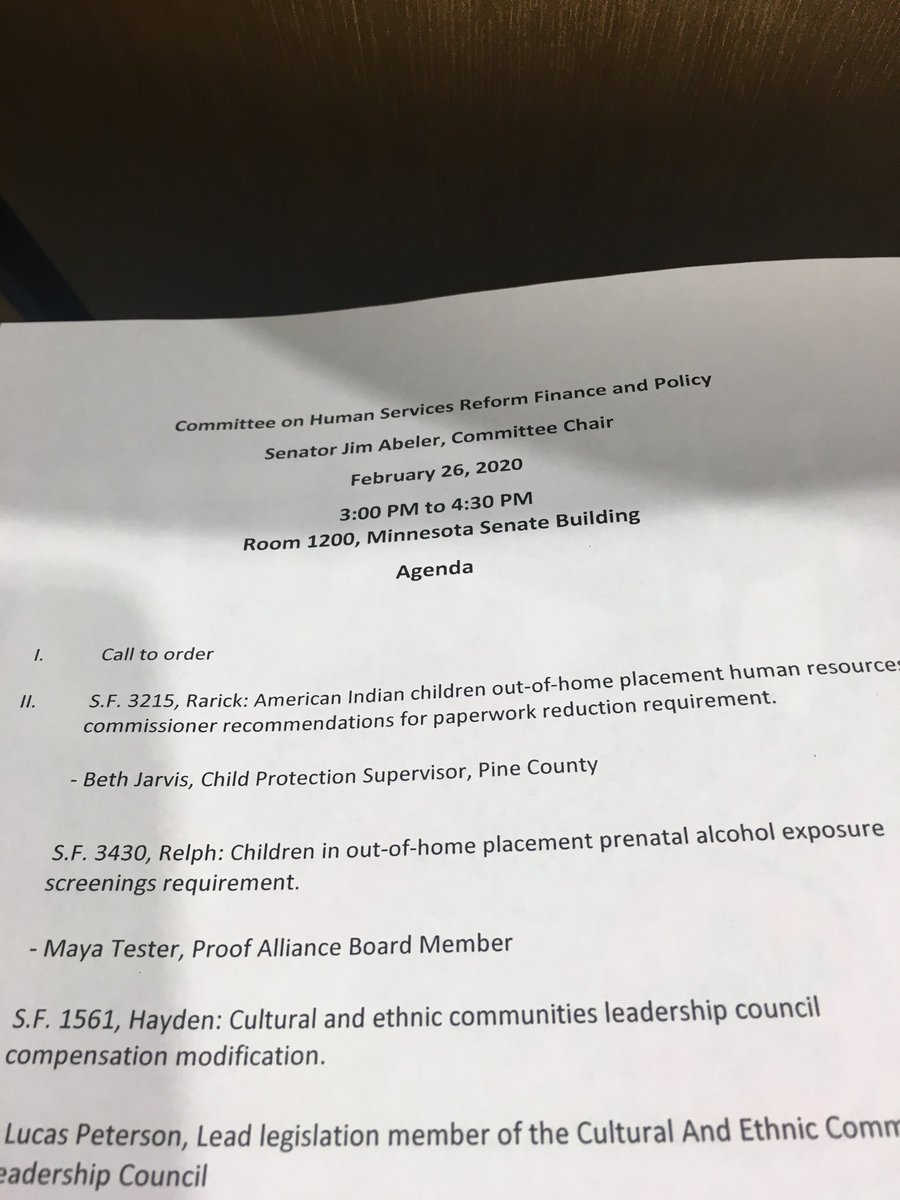 Sara Messelt (@saramesselt) on Twitter photo Here we go! Excited for our bill SF3430 to be heard today! Thank you <a href="/SenatorRelph/">Jerry Relph (Archived)</a> and Maya Tester for your leadership. <a href="/Proof_Alliance/">Proof Alliance</a> #mnleg Here we go! Excited for our bill SF3430 to be heard today! Thank you <a href="/SenatorRelph/">Jerry Relph (Archived)</a> and Maya Tester for your leadership. <a href="/Proof_Alliance/">Proof Alliance</a> #mnleg
