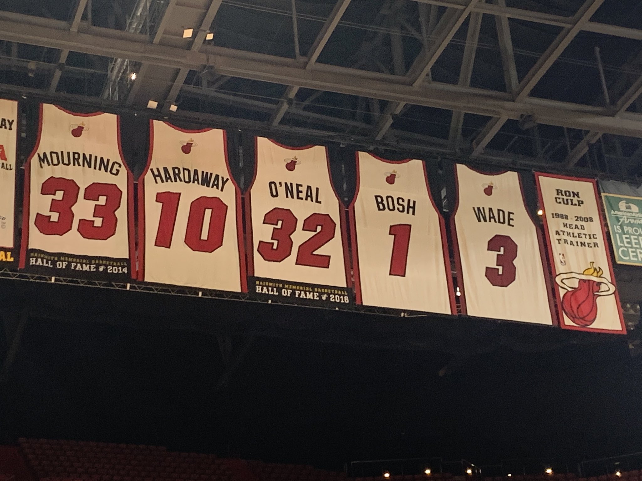 Miami Heat Retired Jerseys - Imgur