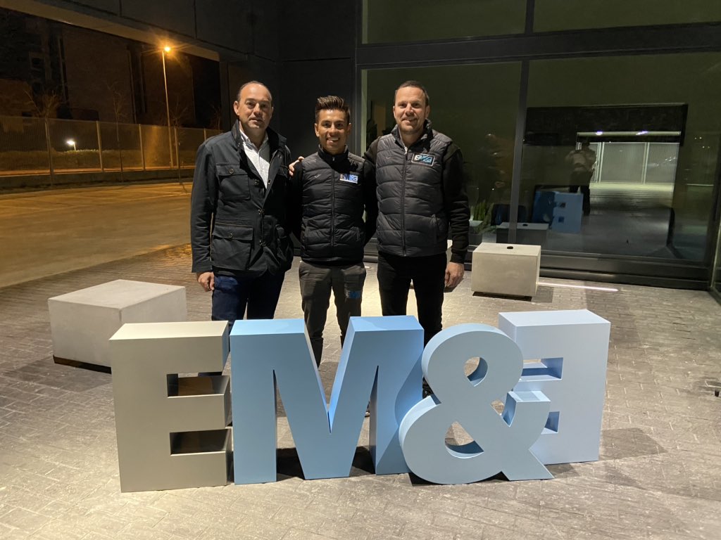 Nuestro corredor <a href="/santim0ntenegr0/">Santiago Montenegro</a> ya se encuentra con nosotros en las instalaciones @EscribanoMEC