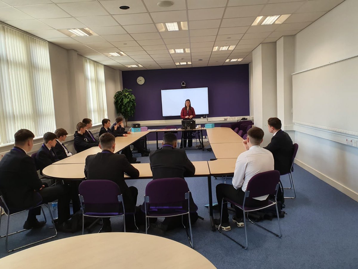 Robertson’s Construction programme started at <a href="/wallacehighsch/">Wallace High School</a> today, 12 of our senior pupils took part in the launch session of the 6 week construction employment programme. <a href="/WHS_Creative/">Creative Industries</a> <a href="/WHS_Pathways/">Wallace_High_Pathways</a>