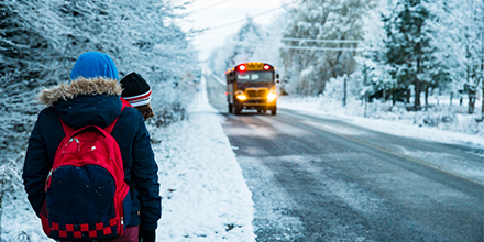 OCDSB's tweet photo. The Ottawa Student Transportation Authority @OttSchoolBus
makes bus cancellation decisions during harsh weather and road conditions. To stay informed visit their website: https://t.co/1OKoLdcrod https://t.co/4DzVqqKWMU