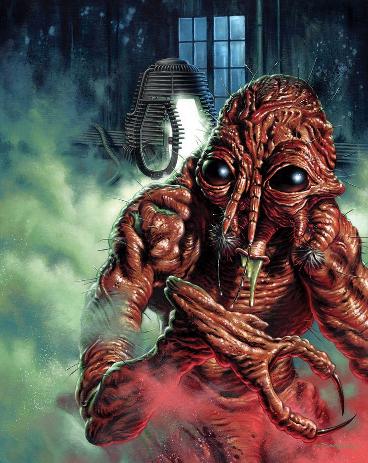 SumPunkWhoCares's tweet photo. New:#MonsterProfile:#CinemaCycle:#TheFly:
I think both version of #TheFly are amazing, but often overlooked, films. Jeff Goldblum vomiting someone's foot off? F*cking brilliant! A teleported/gene-splicer? Be afraid, be VERY afraid? Can't beat it. https://t.co/UQVyPj9Cge
