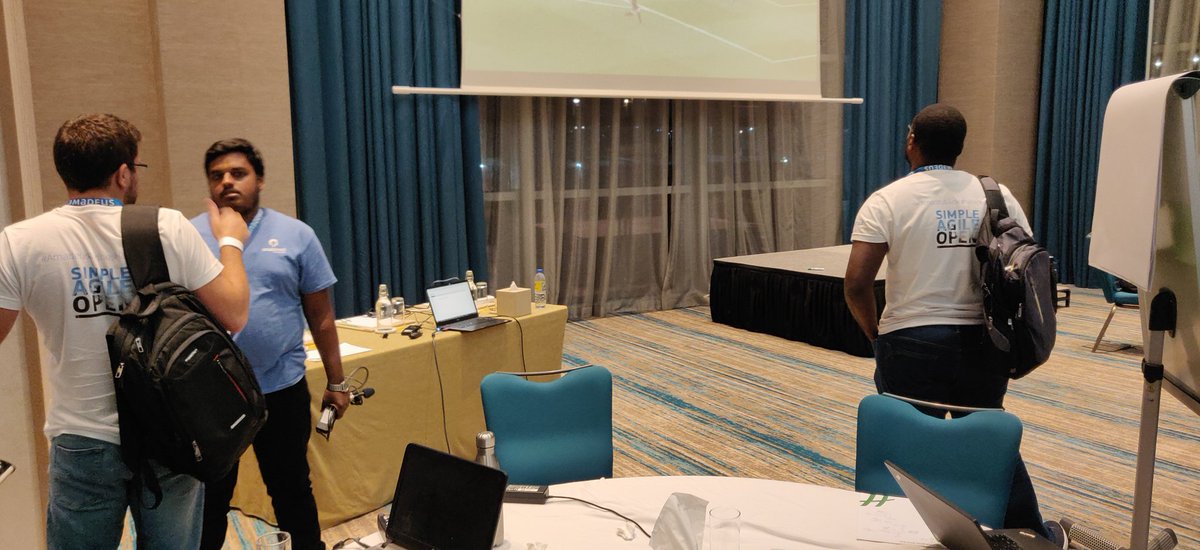ssshyammm's tweet photo. #AmadeusAirlinesHackathon
#HackInDubai
#FinallyDayEnded
#GettingPreparedForTheBigDay https://t.co/9SO76vsOvn
