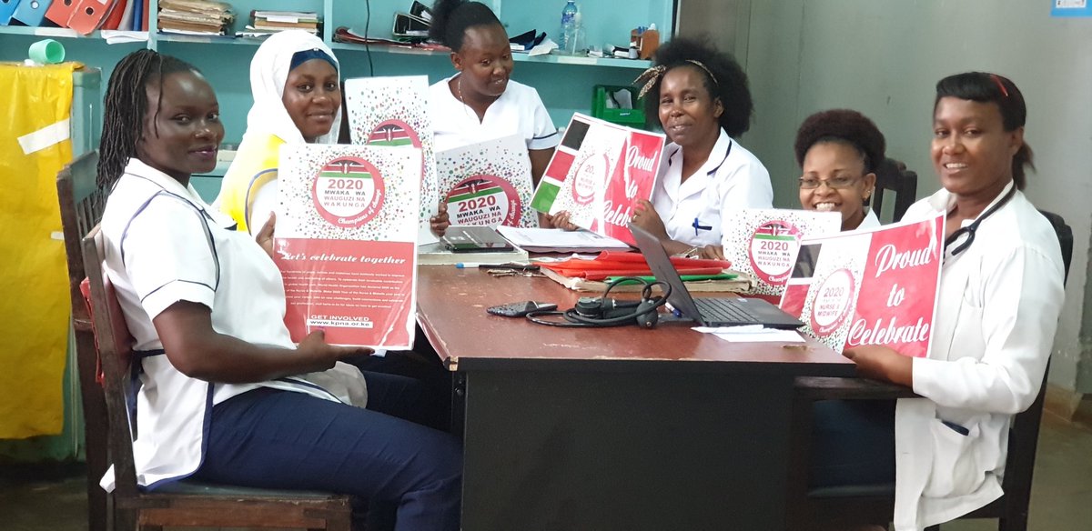 triza_ireri's tweet photo. #nursesinfocus , #nursesateork ..2020 'manenos' as we say it in Kenya! https://t.co/KOOEDtdHaM