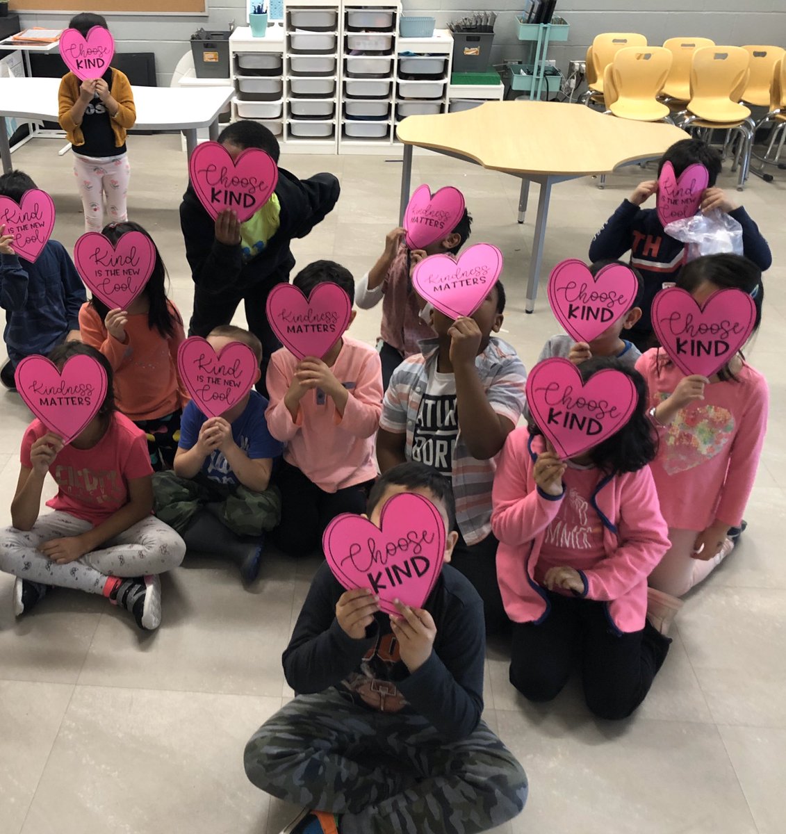 mrs_smitha's tweet photo. #PinkShirtDay2020 #KindnessMatters #ChooseKind https://t.co/AOGko1n0EX