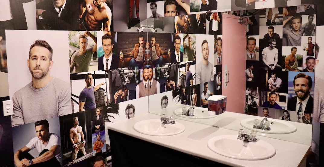 This new #Vancouver bar has a bathroom entirely dedicated to <a href="/VancityReynolds/">Ryan Reynolds</a> 😳 ow.ly/ohcF50ywWwG