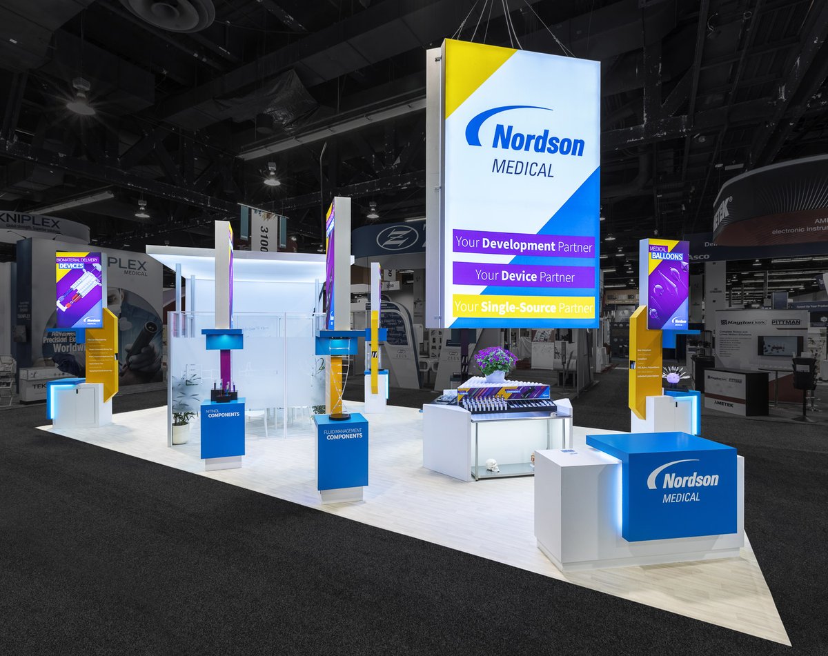 conditglobal's tweet photo. Bright and elegant booth for Nordson Medical at MD&M West earlier this year @nordsonmedical @MDM_Events
#MDM #mdmwest #medicaldevices #medical #mdmwest2020 https://t.co/upWFwgjxBR