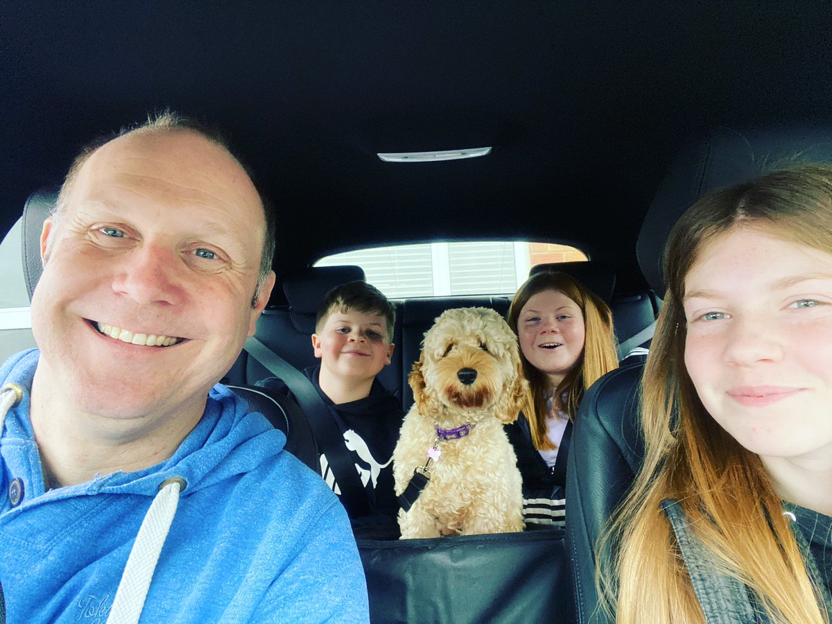 CockapooMaeve's tweet image. Road Trip and I’ve got the best seat!