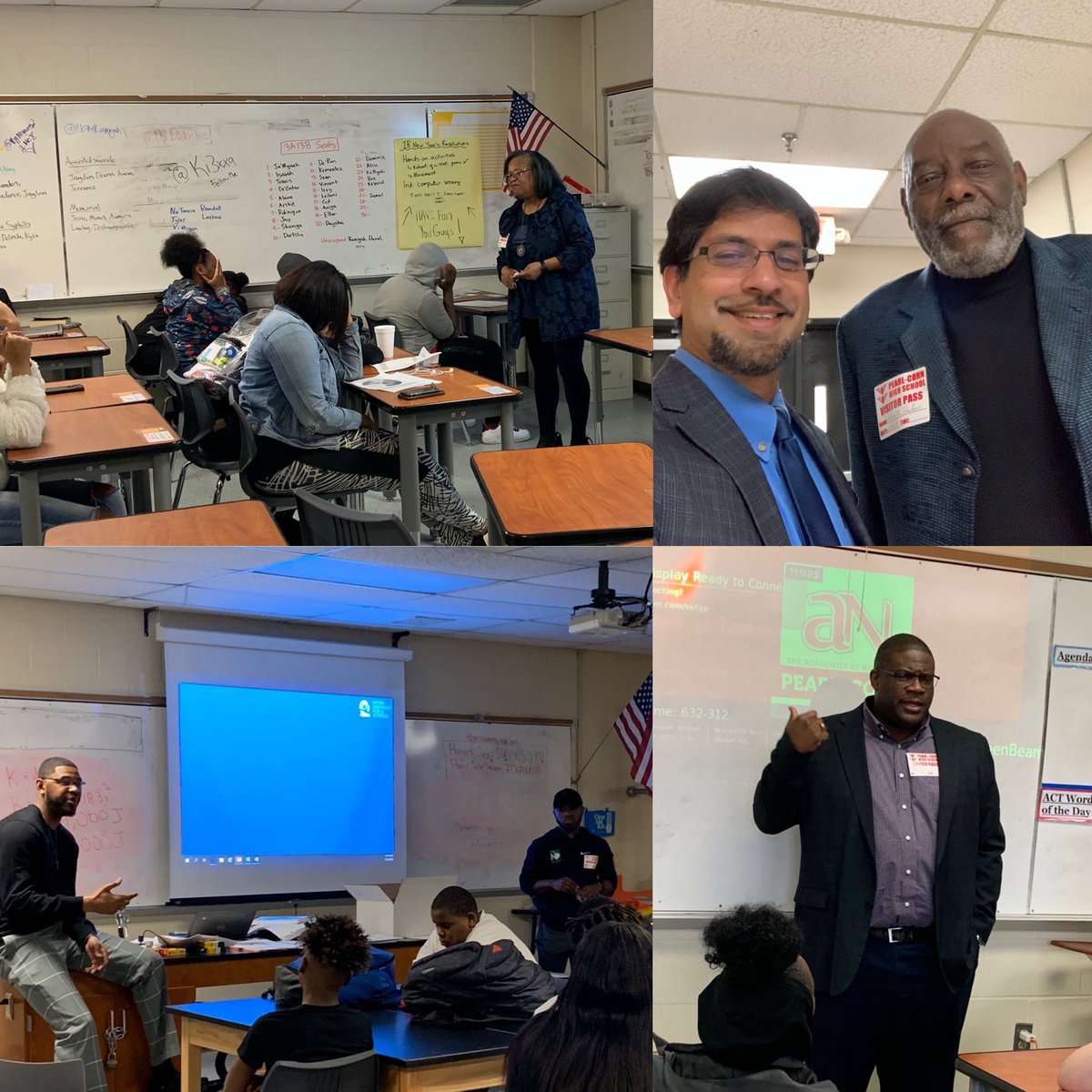 Put an all-star lineup for <a href="/PearlCohnHS/">Pearl-Cohn</a> annual Black Excellence: alums Walter Fisher, Brenda Wynn, Freedom Rider Kwame Lillard, <a href="/NESpower/">Nashville Electric Service</a> engineers, former student athletes <a href="/YWCANashville/">YWCA Nashville & Middle Tennessee</a> VP <a href="/shanfoster_32/">Shan Foster</a> , <a href="/Patriots/">New England Patriots</a> CB <a href="/JoejuanW/">Joejuan Williams</a> , <a href="/VandyBoys/">Vanderbilt Baseball</a> @Ro1Coleman &amp; 3x capt. @1professor4