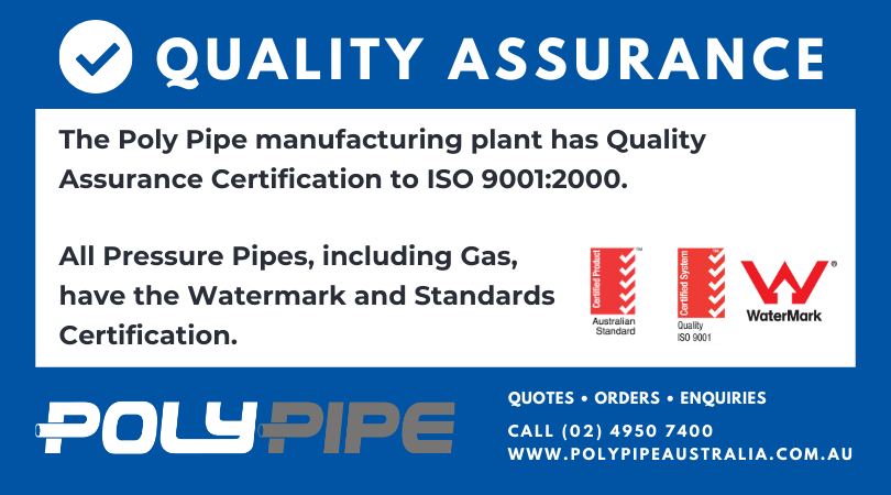 PolyPipe_Aus's tweet photo. Quality Assurance

The @PolyPipe_Aus manufacturing plant has Quality Assurance Certification to ISO 9001:2000.

All pressure pipes, including gas, have the Watermark and Standards Certification.

📱 (02) 4950 7400
💻 https://t.co/qDq8D3q2iX

#australianstandards #qualityassurance https://t.co/cg9vvYAB33