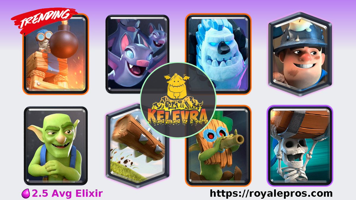 .<a href="/GamingKelevra/">K Ξ l Ξ V Г Λ Gaming</a> has won grand challenge on 27/02/2020 01:21:39 SGT [Bomb Tower,Bats,Ice Golem,Miner,Goblins,The Log,Dart Goblin,Wall Breakers]

Deck: link.clashroyale.com/deck/en?deck=2…

WinRate: royalepros.com/viewprofile/LR…

GC Logs: royalepros.com/viewprofile/LR…