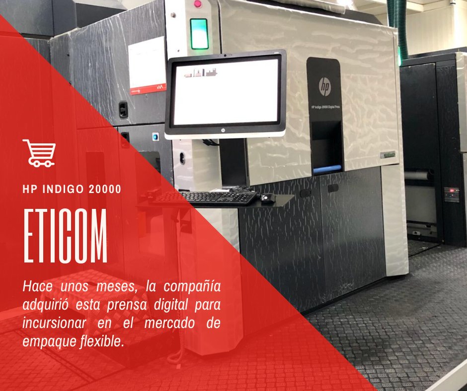 papiro_media's tweet photo. #Eticom
Hoy vamos a compartirles algunos datos sobre nuestra visita a @eticomsadecv. La compañía está por cumplir 20 años en el mercado de etiquetas. El año pasado, con la adquisición de la prensa @hpindigo 20000, incusionó con éxito en el segmento del empaque flexible. https://t.co/t1o9QDfi06