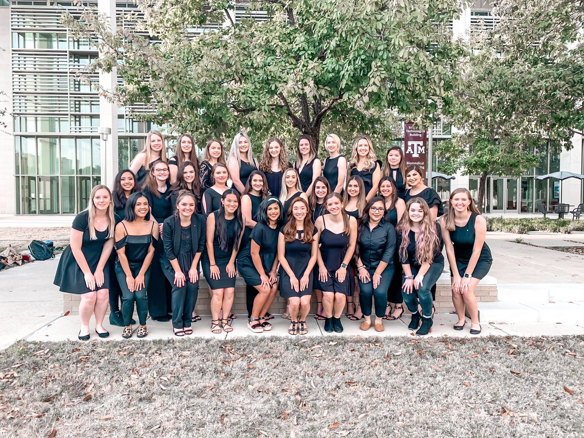 tamuphisigmarho's tweet image. though they started off as potential new members, they are now our incredible gamma class! we couldn’t have asked for a better group of young ladies to induct!
#induction #gammaclass #love