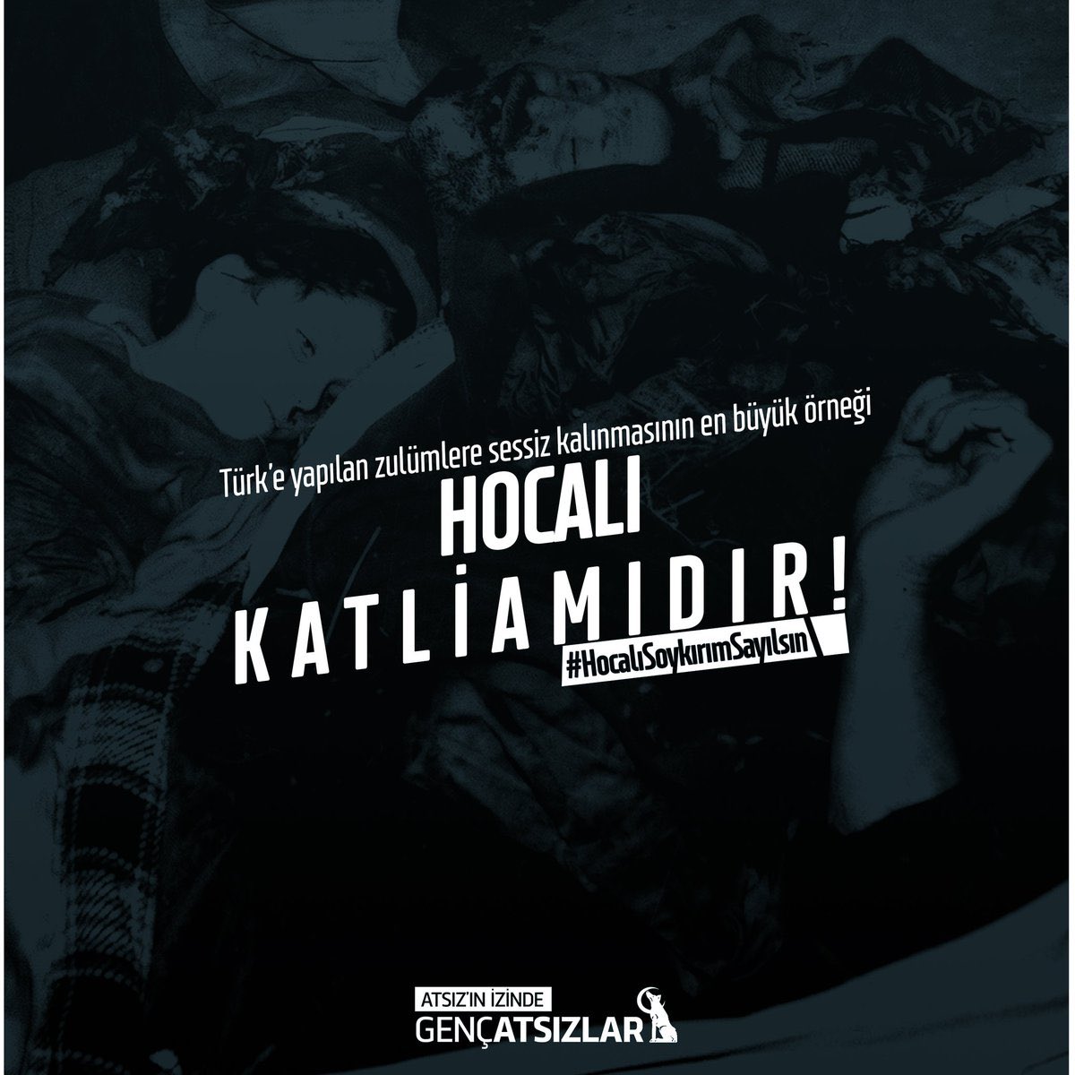 26 Şubat 1992’de Karabağ bölgesinin Hocalı kasabasında, Rus destekli Ermeni canilerin 106’sı kadın, 63’ü çocuk olmak üzere 613 soydaşımızı katletti. Tek suçları Türk olmaktı!

#HocalıSoykırımSayılsın