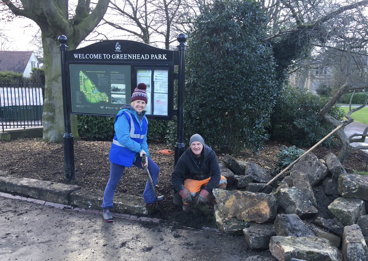 We’re always happy to support the resident gardeners. Here, a corner of the park is being redeveloped; it’s going to look so smart.
