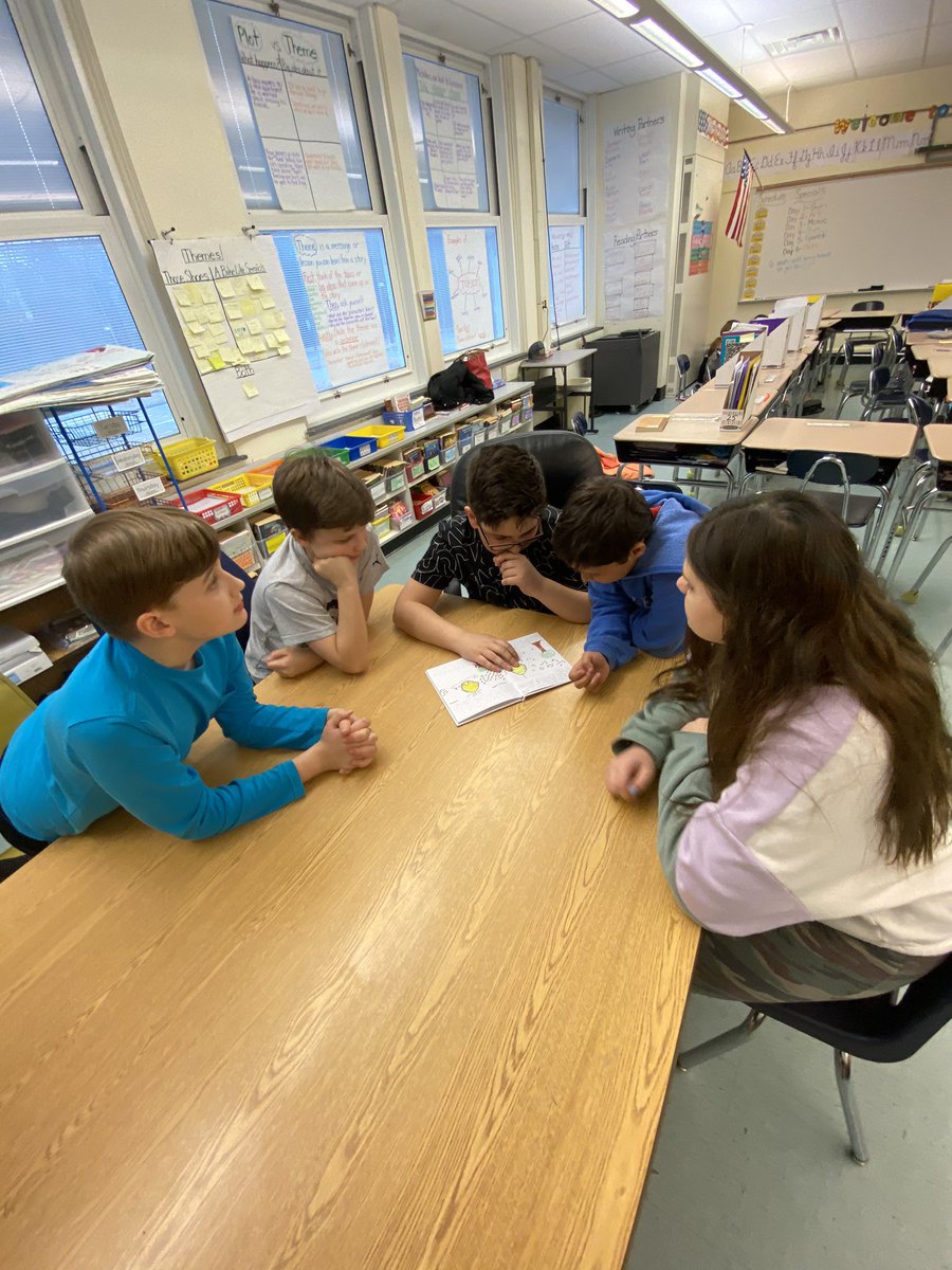 CourtFerraro19's tweet photo. There’s no better way to learn than from older peers! Reading books from Dr. Lang’s 8th graders about moments of injustice in history. #itsgottabeBHE #Allegoryofhate @DrDLang https://t.co/lQaHB7BkJ5