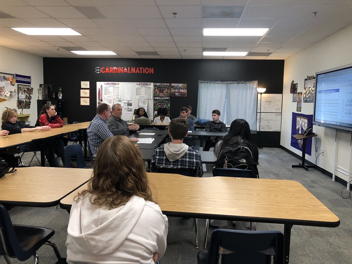 MelissaCTE's tweet photo. Meeting with experts! #CardinalCTE https://t.co/Z9PtX8F6sf