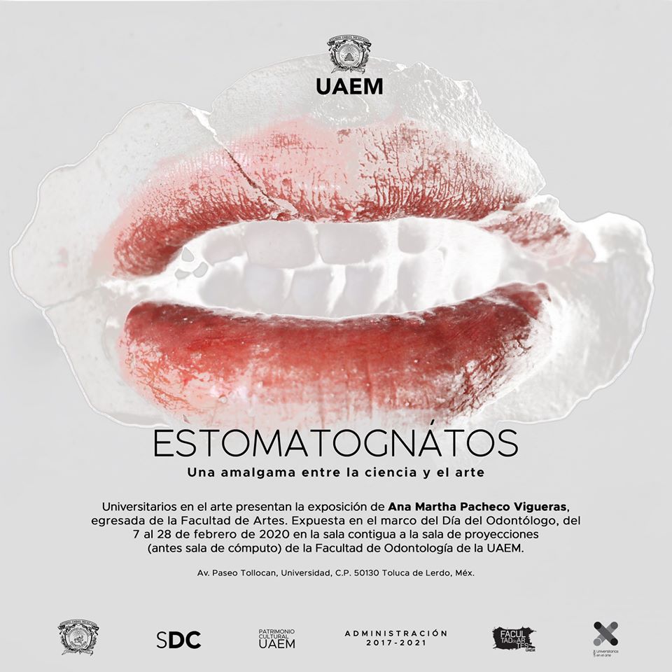 DiCu_FCPyS's tweet photo. ¡Últimos días!
Les invitamos a visitar las exposiciones de “Mírame” y “Estomatognátos” de parte de talento universitario de la Facultad de Artes. https://t.co/nUaFVhrIKm