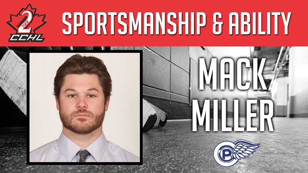 RELEASE | The #CCHL2 is proud to announced that Mack Miller has won the 2019-20 Sportsmanship &amp; Ability award for the second straight year. 

📸 icelevel.com / Graphic: Mark Kelly

🗞️ | thecchl2.ca/mack-miller-na…