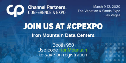 mmachado26's tweet photo. Attending Channel Partners in Las Vegas? Book a meeting with the Iron Mountain Data Centers team or join us for brunch March 11th and find out how your customers can access the carriers, clouds, &amp; IT services they need to thrive in a multi-cloud world. https://t.co/gJmp1JGScc https://t.co/QgxJciD2pz