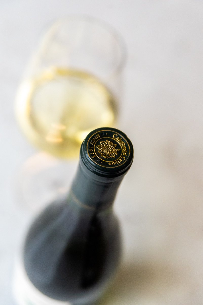 ChardonYAY! Savor a glass of Cakebread Cellars finest bottle this #WineWednesday!