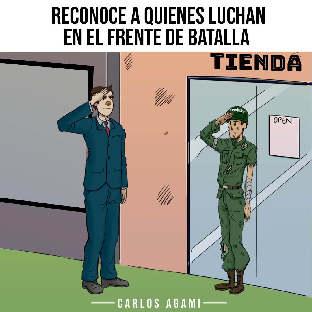 Desde el frente de batalla las cosas pueden ser muy diferentes a lo que creemos.⁣

Reconoce el esfuerzo de quienes están ahí, escúchalos y dale las herramientas necesarias para alcanzar el éxito.⁣

Un gran líder está siempre cerca de los suyos.