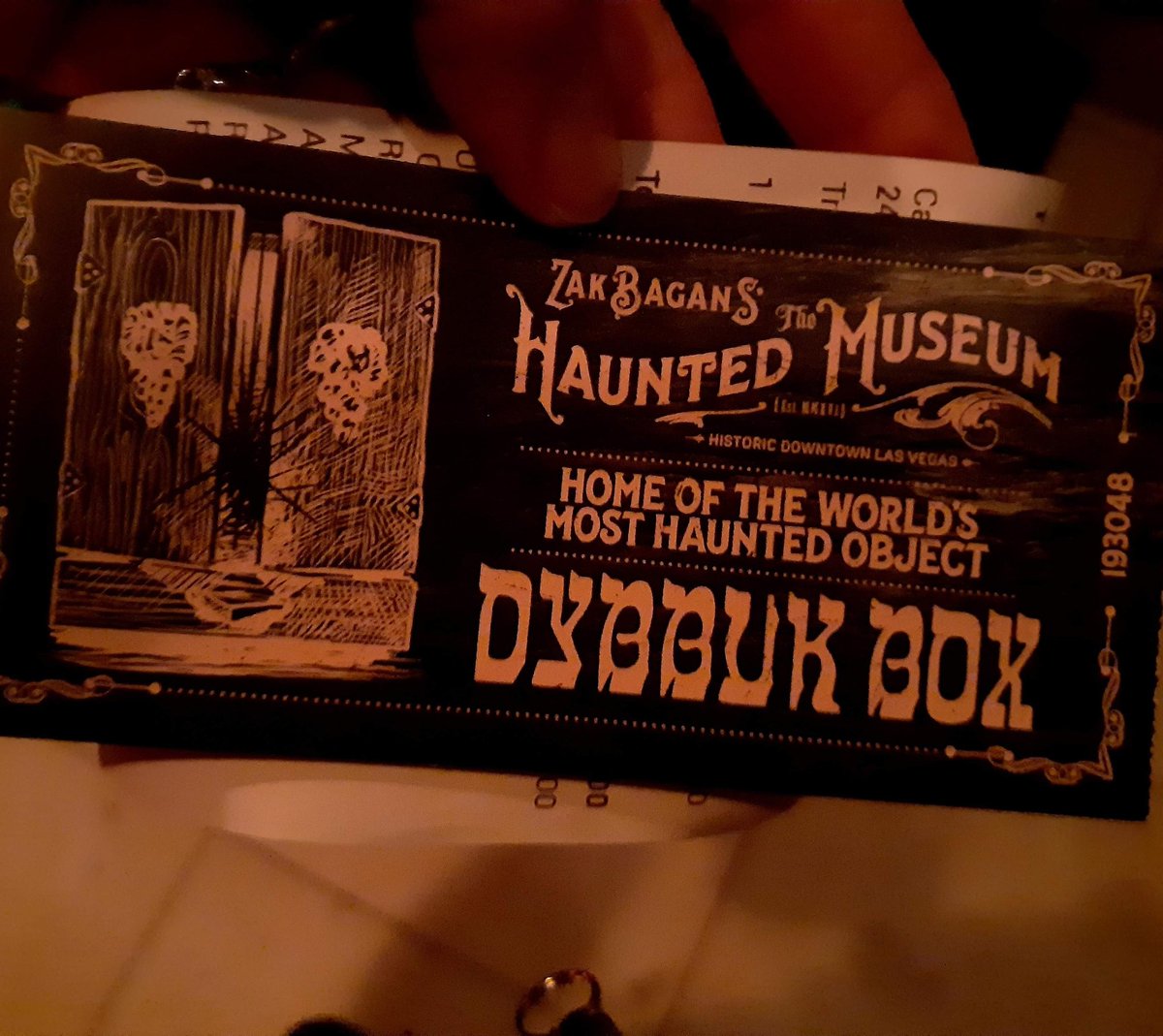 toby__stark's tweet photo. I had a great time at @Zak_Bagans @hauntedmuseum its was so cool and creepy I will definitely be going back when I'm back in Vegas https://t.co/sBA4reiKzt