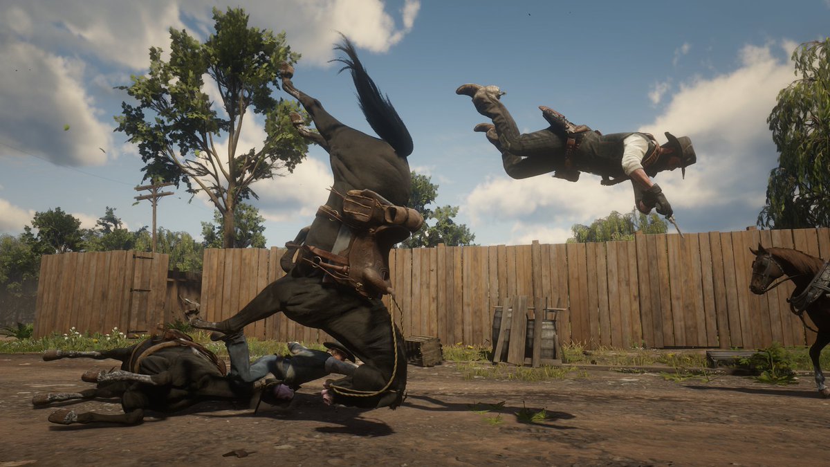 G_Assassin90's tweet photo. Theme : EPIC FAIL ๐
1-2 #AssassinsCreedOdyssey --- Damn the boars in Odyssey
3-4 #RedDeadRedemption2 --- Kiss my boot
#VirtualPhotography #EpicFailDen #VGPUnite https://t.co/zYSzB9xdWz