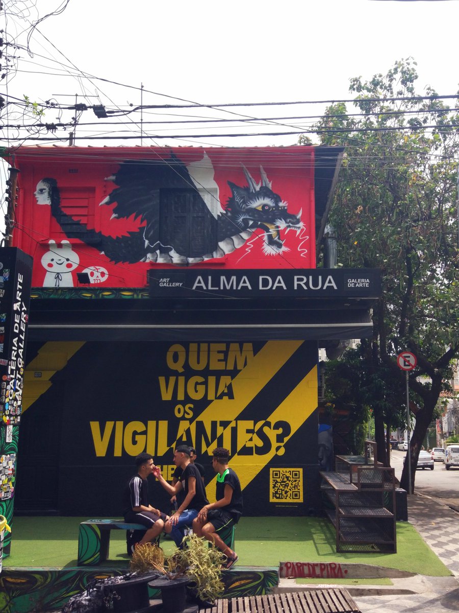 A haven for #graffiti artists and an open air gallery of #streetart that started with a simple drawing of Batman, back in the 80s. Beco do Batman is covered head-to-toe in cutting-edge street art by local and international #artists. #SaoPaulo #Brazil