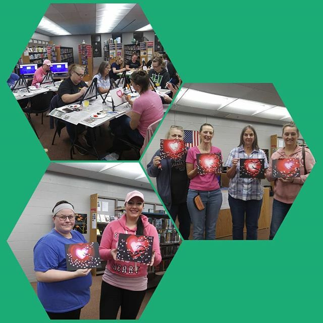 A fun February #PaintNight at our #HuntingtonBranchLibrary. Thanks to all who came out to make this another successful #AdultProgram! #CRCPL 🎨🖌️ ift.tt/38Y3hIq