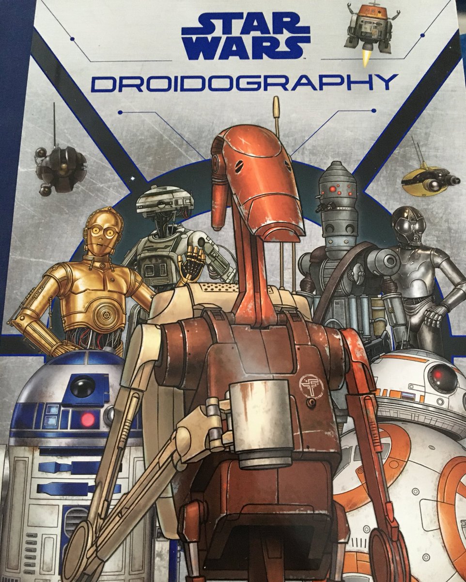 SteveDunk5's tweet photo. I think it’s time for an updated edition of Droidography to include BD-1, IG-11, CB-23, D-O, Z-67, and so on. You game @msumerak? @insighteditions #Droidography #StarWars https://t.co/Ac2cpJBY60