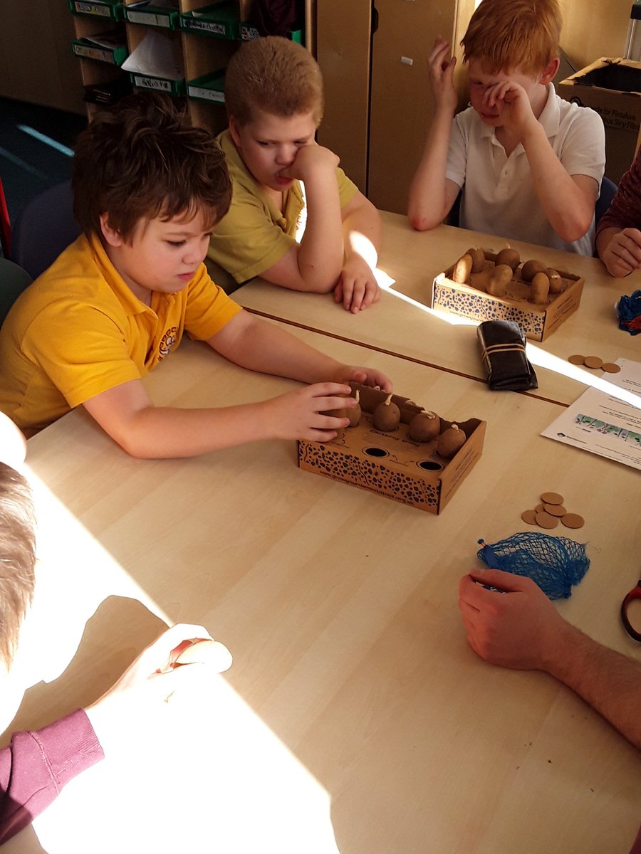 YsgolPenCoch's tweet photo. The boys chitting their potatoes. Hopefully they will give us a good crop to make some crisps!#falconsclass. https://t.co/CACSQG4Bpo