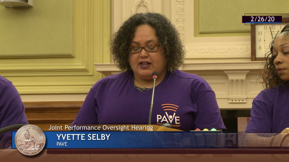 dcpave's tweet photo. Yvette: While public schools in DC offer a range of #SpecializedSchoolPrograms, not all families have real access to these options from PreK-12, or a voice in conversations on how to change that fact. #Gr8SchoolsinEVERYWard https://t.co/KmEvrb359U