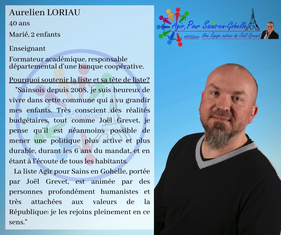 AgirPourSains's tweet photo. Agir pour Sains-en-Gohelle, vos colistiers se présentent.
#APSEG2020 #Municipales2020 https://t.co/S93yXTOczE