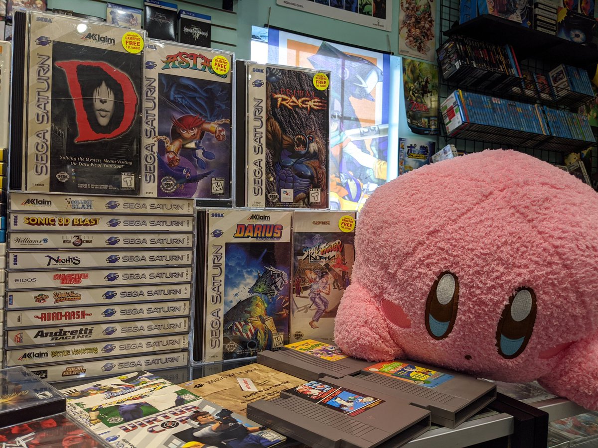 VGTPFlorida's tweet photo. New today! 2/26/20
#kirby #rilakkuma #wolfenstein #saturn #spyro #D #Astal #PrimalRage #Darius #StreetFighter #sonic #NightsIntoDreams #supermariosunshine #darkcloud #shenmue #xmen #doom #pensacola #florida #VGTPflorida https://t.co/5QGSZ1ARvv