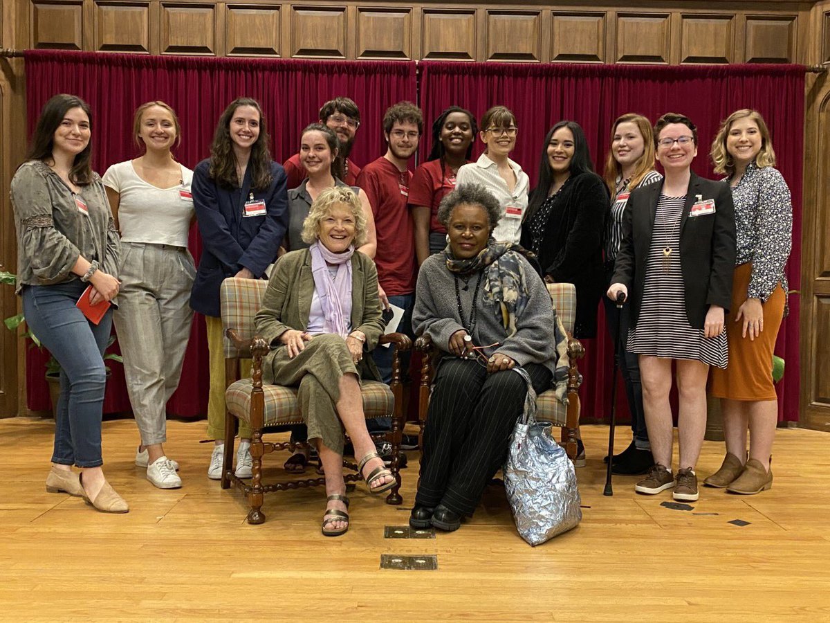Two of the greatest modern poets and 12 of the most dedicated interns