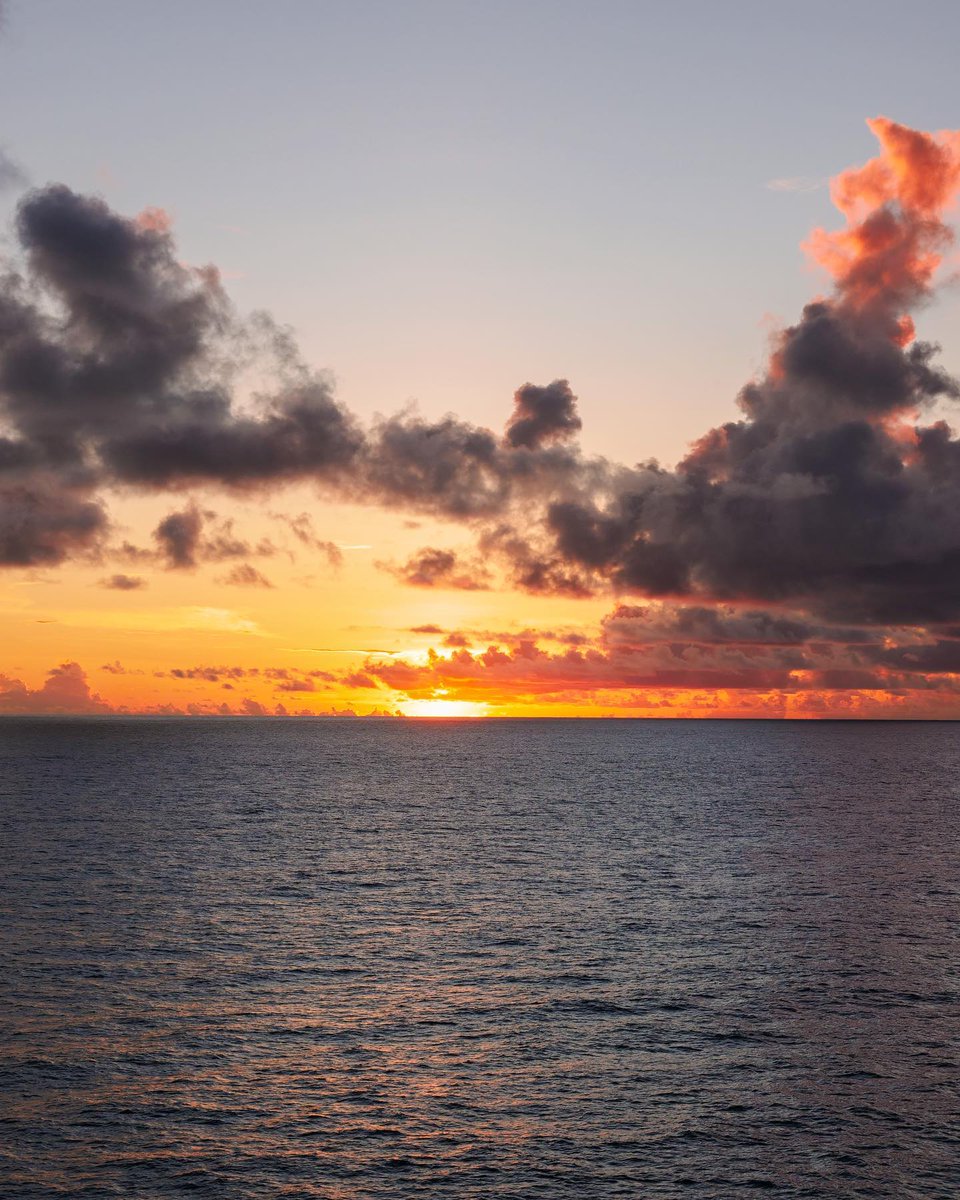 SemesterAtSea's tweet photo. As much as voyagers love arriving to a new country, there’s something special about our home on the sea. Sunset views like this help us remember just how lucky we are.
#semesteratsea #SASsp20 https://t.co/jfQmMKpDuk