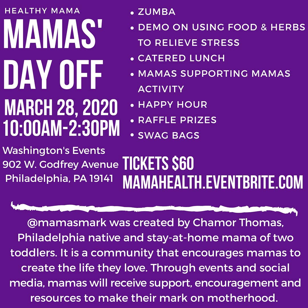 Event for Moms! Let's encourage each other to live a healthier lifestyle.💜 mamahealth.eventbrite.com   #healthymama #phillymoms #momlife #fitmoms #momfriends #momevents #momtime #phillyevents
