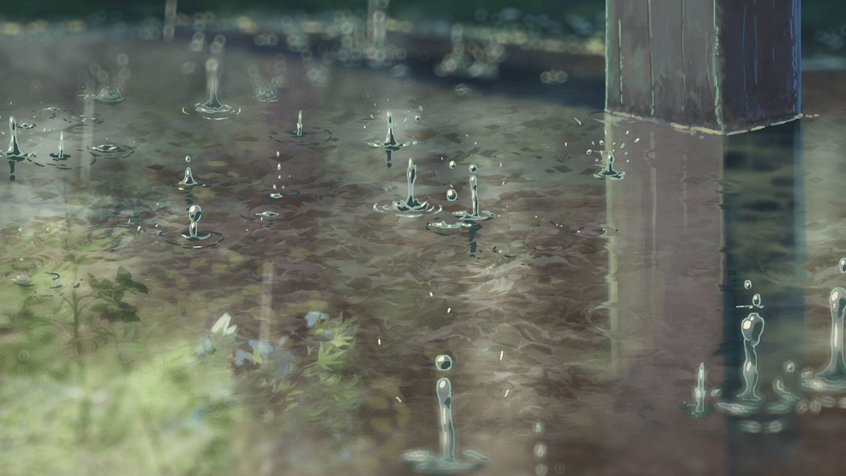 Animaesthetics_'s tweet photo. The garden of words (2013) [言の葉の庭] https://t.co/pqo1S4ZOgG