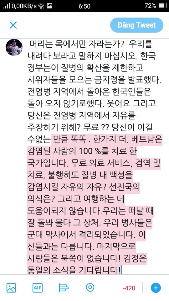 eastern__laos's tweet photo. $10 a meal for 20 people by the government from tax. Eat specialties, receive gifts to take back and support the cost of aircraft when leaving and moving. If infected, free examination and treatment. unthanksful ! Head just to grow hair!
#KoreansApologizetoVietNam
#첸_이젠_탈퇴해 https://t.co/FFcq0zL4CL